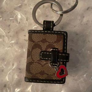 Coach picture frame keychain